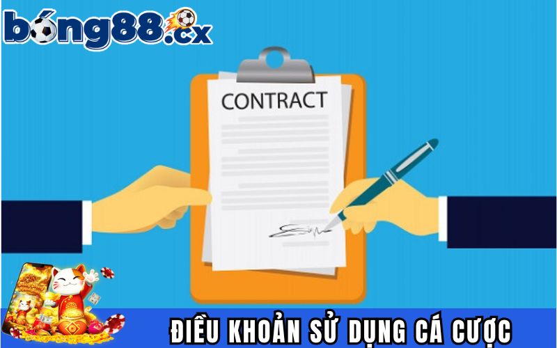 Điều khoản sử dụng dịch vụ cá cược BONG88